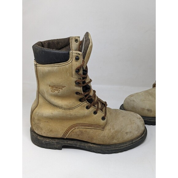 Red Wing 2229 10” Steel Toe Gore-Tex Work Boots Men's Size 8.5 EE Wide USA Made - Picture 8 of 15